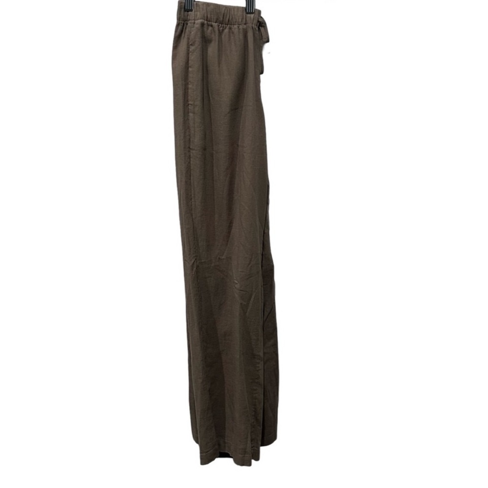 NWOT Aritzia The Group Sontag Linen Blend Pants Size 2XS Green - Picture 8 of 10